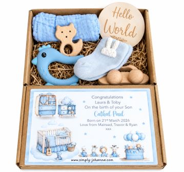 PersonalisedBabyBoyGiftBox