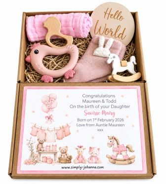 PersonalisedBabyGirlGiftBox