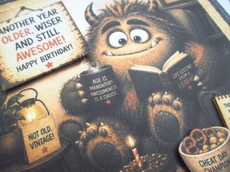 PersonalisedBirthdayCardMonsterOlderWiser (2)