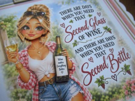 PersonalisedBirthdayCardWomanWineBottle (2)